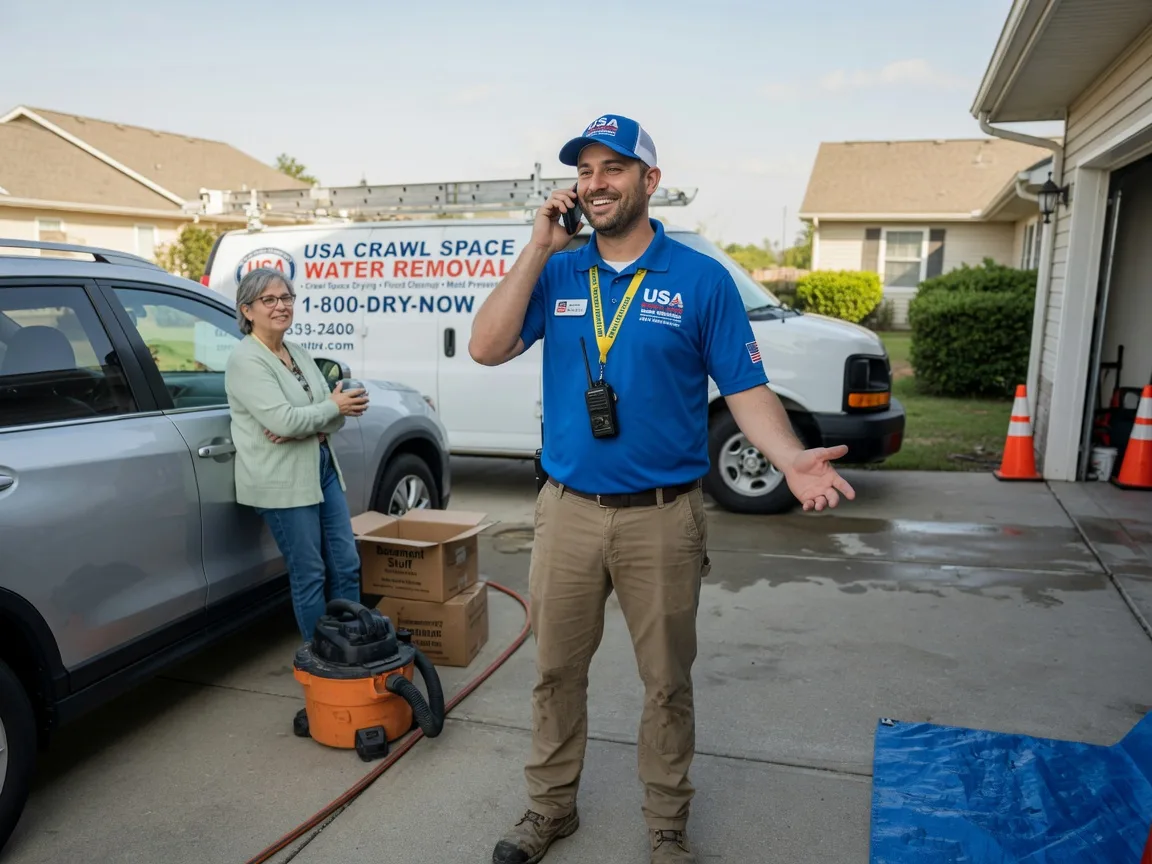 Crawl Space Water Removal De Mossville, KY FAQs